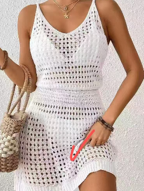 Crochet Cover Cup Dress