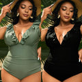 1 Piece Plus Swimsuit