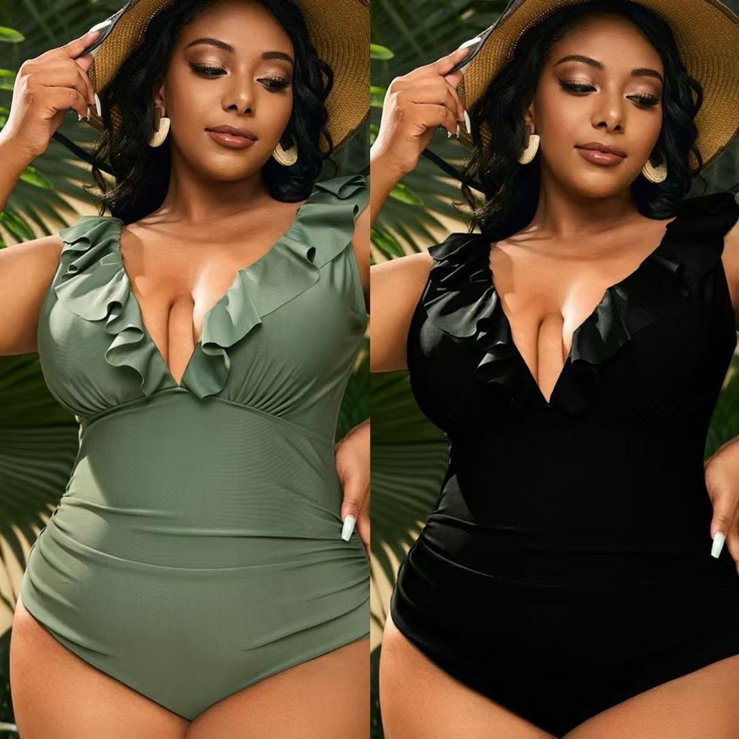 1 Piece Plus Swimsuit