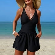 1 Piece Swimsuit short