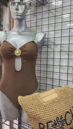 Blue Shell Swimsuit